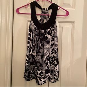 Leopard print top